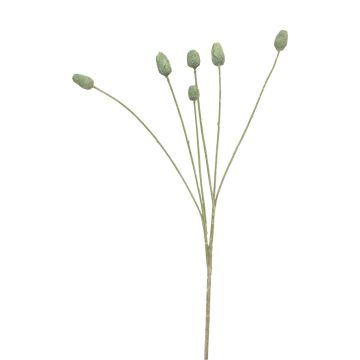 Branche artificielle de chardon SUANYI, vert, 65cm