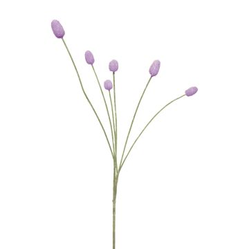Branche artificielle de chardon SUANYI, lilas, 65cm