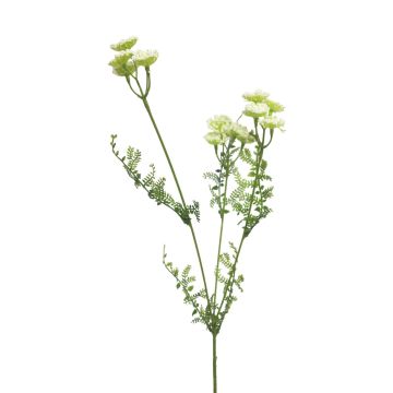 Fleur artificielle achillée YISUAN, blanc, 50cm