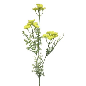 Fleur artificielle achillée YISUAN, jaune, 50cm