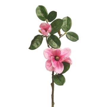 Fleur artificielle magnolia KETIAN, rose, 50cm