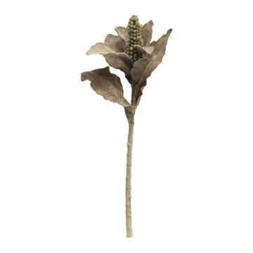 Fleur artificielle de Buplèvre CHENYE, rouge-brun, 35cm