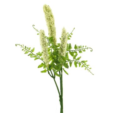 Branche décorative d'Actaea YUNFEN, crème, 40cm