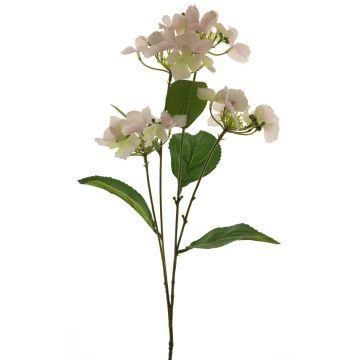 Fleur en tissu Hortensia PINNIAN, rose pâle, 70cm