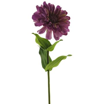 Fleur artificielle zinnia MIANMO, lilas, 60cm