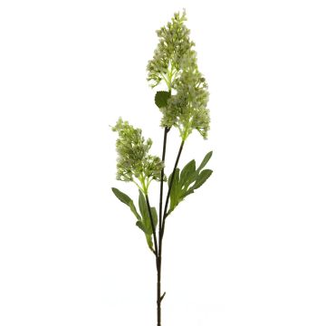 Branche artificielle de lilas FANGMEI, crème, 80cm