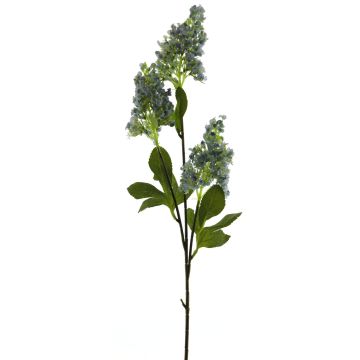 Branche artificielle de lilas FANGMEI, bleu, 80cm