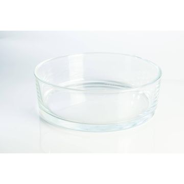 Coupe à fruits en verre VERA AIR, transparent, 8cm, Ø25cm