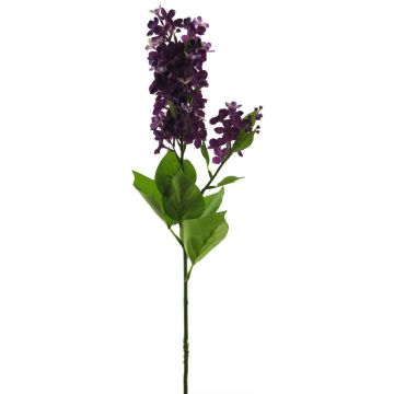Fleur artificielle lilas NAJUAN, violet foncé, 80cm