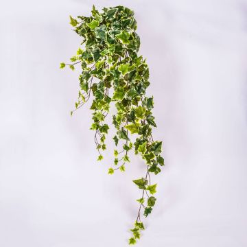 Chute de lierre artificiel MAJA, piquet, vert-blanc, 100cm