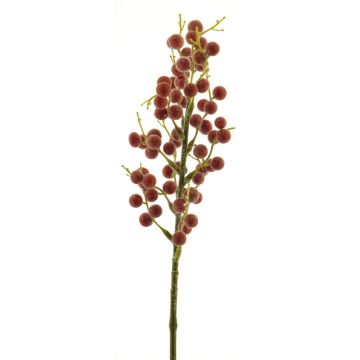 Branche artificielle de sureau BEIYUN avec fruits, rouge, 40cm