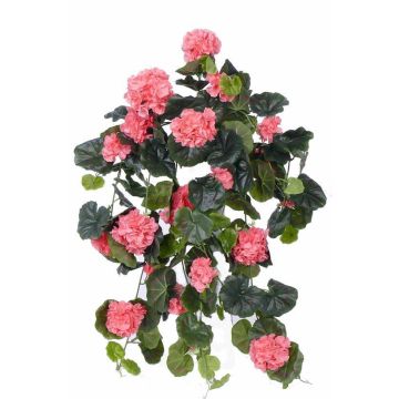 Géranium artificiel ANTON sur piquet, rose, 65cm, Ø5-8cm