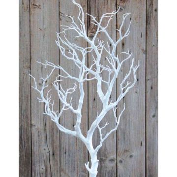 Fausse branche de poirier ARTHAS, blanc, 95cm