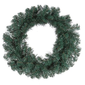 Couronne de sapin artificielle AURELIANA, vert, Ø50cm