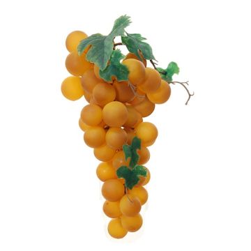 Fruits artificiels Raisins AMANY, orange-jaune, 25cm