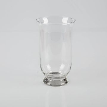Photophore en verre LEA AIR, transparent, 24cm, Ø14cm