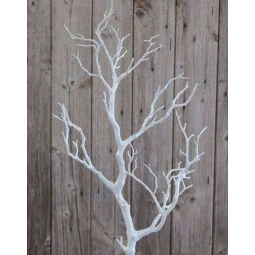 Fausse branche de poirier ARTHAS, blanc, 75cm