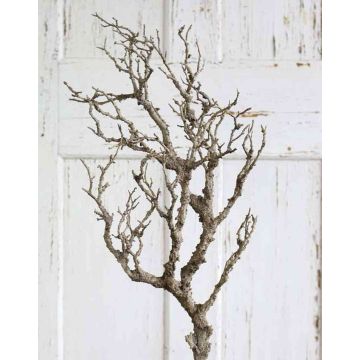 Branche artificielle poirier JOHNNY, beige-gris, 90cm