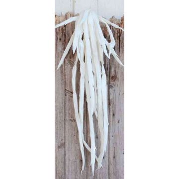 Zostère artificielle AURELIUS, sur piquet, blanc, 85cm
