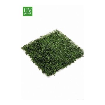 Plaque de buis artificielle HEINZ, traité anti-uv, vert, 50x50cm