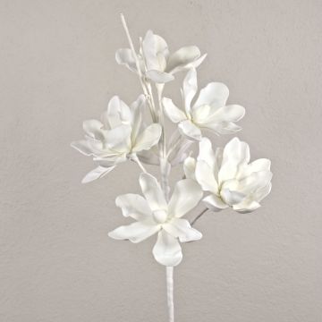 Fausse branche d'Echeveria ORALY, blanc, 95cm, Ø15-24cm
