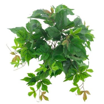 Buisson de vigne vierge à trois pointes artificiel LEDURANA, collection écologique, vert-orange, 35cm