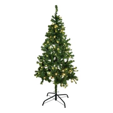 Sapin de Noël en plastique MOSE, LEDs, 210cm, Ø100cm