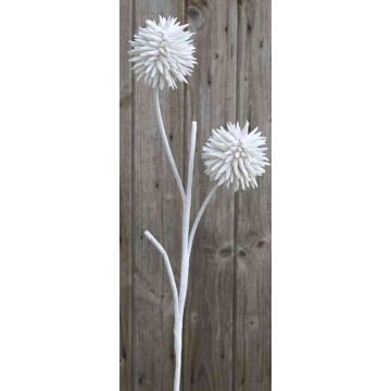 Allium artificiel CHIRARA, blanc, 95cm, Ø10cm