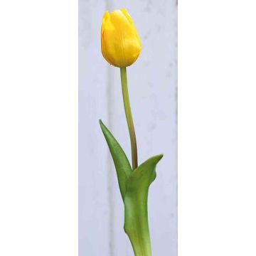 Tulipe artificielle LONA, jaune, 45cm, Ø4cm