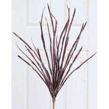 Branche de roseau artificiel MIRON, violet foncé, 120cm