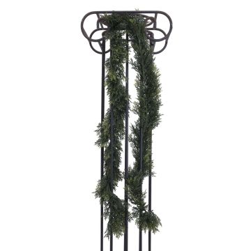 Guirlande de cyprès artificielle GAIA, vert, 200cm, Ø10cm