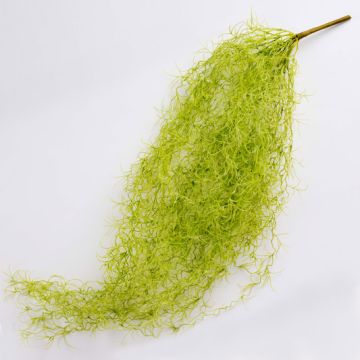 Tillandsia usneoides artificiel IASINA, piquet, vert-gris, 95cm