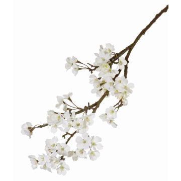 Fausse branche de fleurs de pommier LINDJA, blanc, 105cm