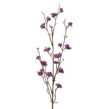 Branche de callicarpe artificielle LARINA, baies, violet, 70cm