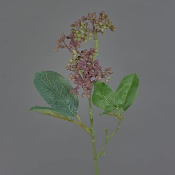 Viorne tin artificiel LAZAROS, rouge, 35cm, Ø5cm
