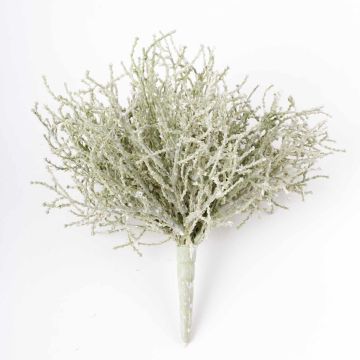 Leucophyta artificiel VALTON, sur piquet, blanc, 25cm