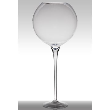Grand verre à pied LENORA EARTH, transparent, 100cm, Ø39,5cm