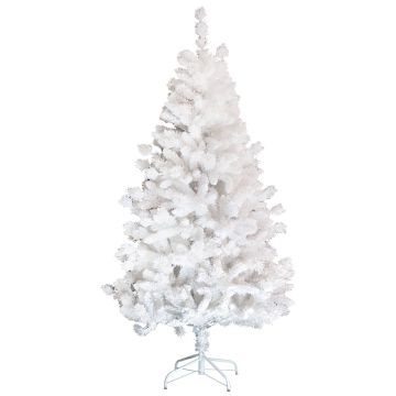 Arbre de Noël artificiel GÖTEBORG SPEED, blanc, 150cm, Ø80cm