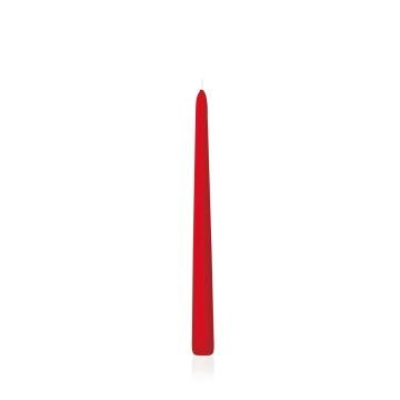 Bougie pour chandelier PALINA, rouge, 30cm, Ø2,5cm, 13h - Made in Germany