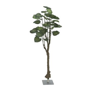 Plante artificielle Pothos SISAN, tronc artificiel, vert-jaune, 175cm