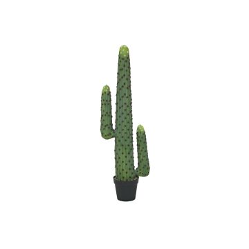 Cactus colonnaire en plastique DARION, vert, 115cm