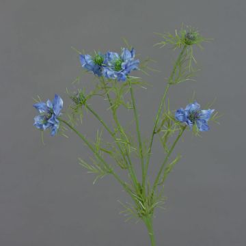Nigelle artificielle SEVIN, bleu, 65cm, Ø6cm