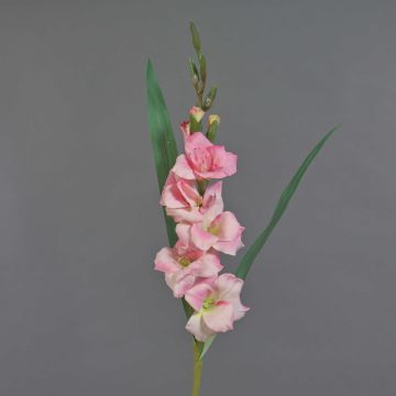Glaïeul artificiel ELEA, rose, 85cm, Ø3-10cm