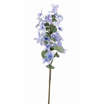 Hortensia Paniculata en soie CHADORA, bleu, 75cm, Ø15cm