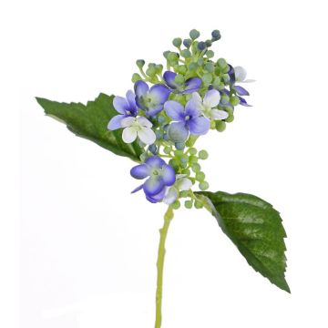 Hortensia artificiel CHABY, bleu, 30cm, Ø9cm