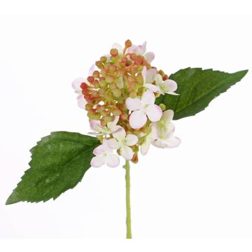 Hortensia artificiel CHABY, rose, 30cm, Ø9cm