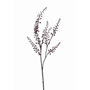 Branche de gaultheria artificielle BRONKO avec baies, brun, 70cm