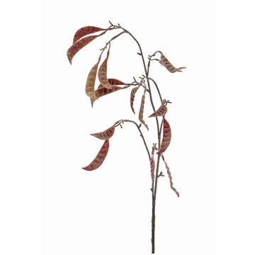 Branche de plante de pois artificielle KLAUS, rouge foncé, 90cm