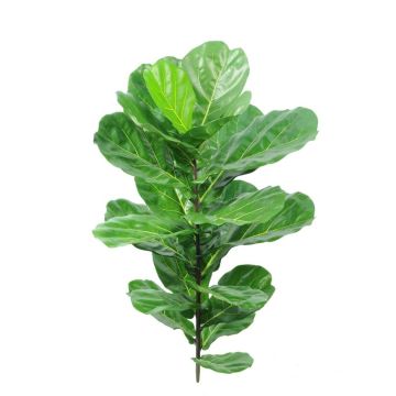 Ficus lyrata synthétique EZRA sur piquet, crossdoor, vert, 110cm