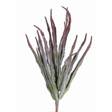 Euphorbia trigona synthétique REESE sur piquet, rouge-vert, 30cm, Ø20cm